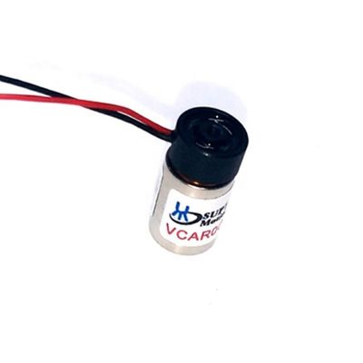 Micro Cylindrical Voice Coil Motor VCAR0001-0064-00A 0.88N Peak 6.4mm Stroke