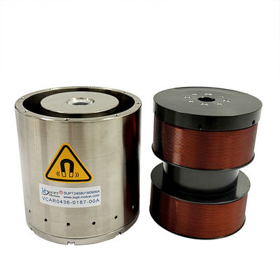 Grand moteur à bobine acoustique linéaire cylindrique 980N, conçu pour conduire de grands équipements industriels