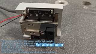 moteur à bobine mobile de type plat