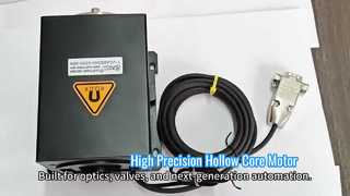 Moteur à bobine mobile à noyau creux de haute précision de 16 mm