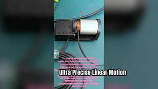 Plate-forme linéaire d'actionneur de bobine acoustique précise